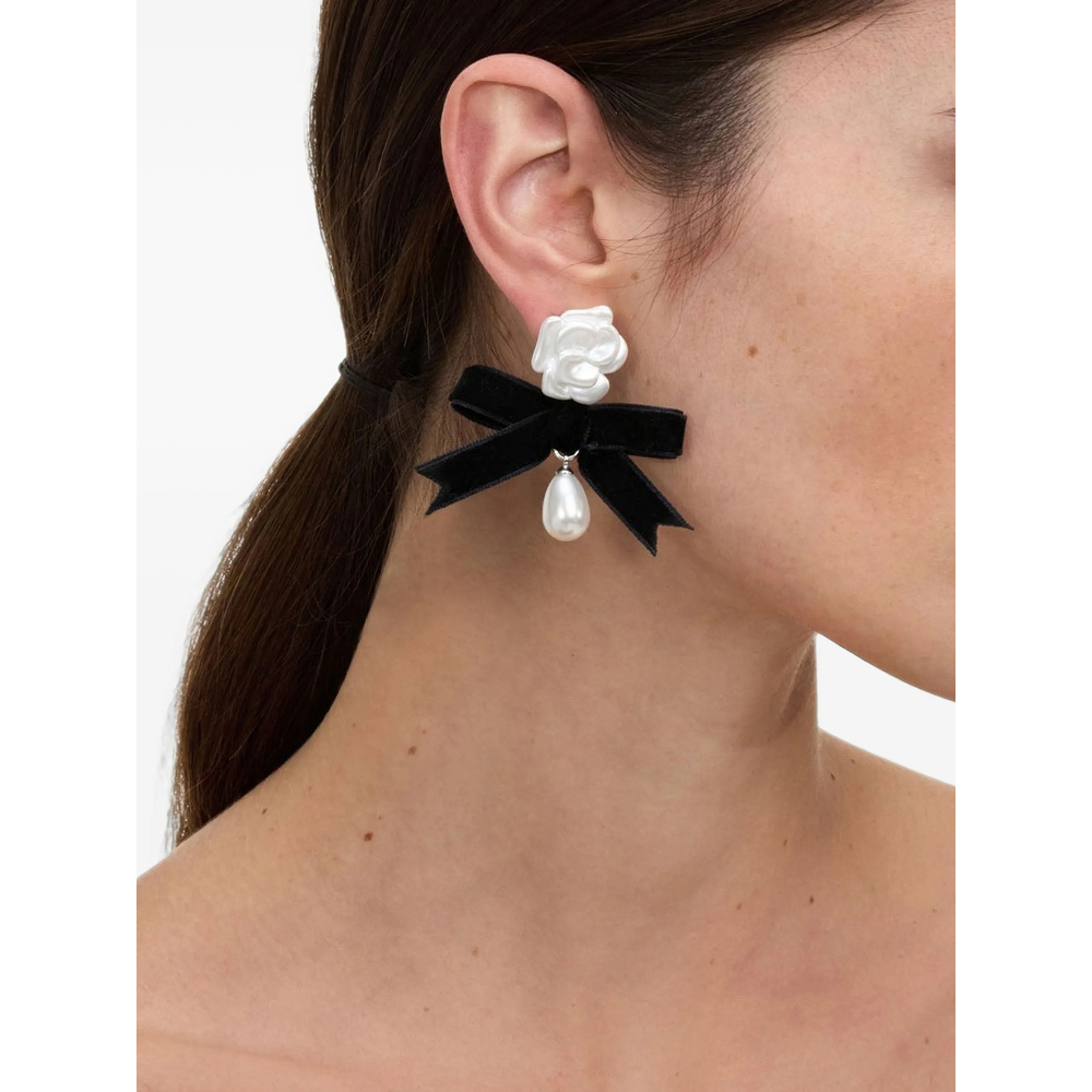 [Self-portrait] Earring FW26 AW26-606E-W  WHITE