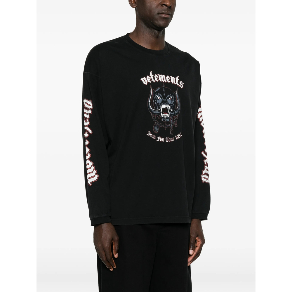 [Vetements] Knitwear FW26 MH27LS243B  BLACK