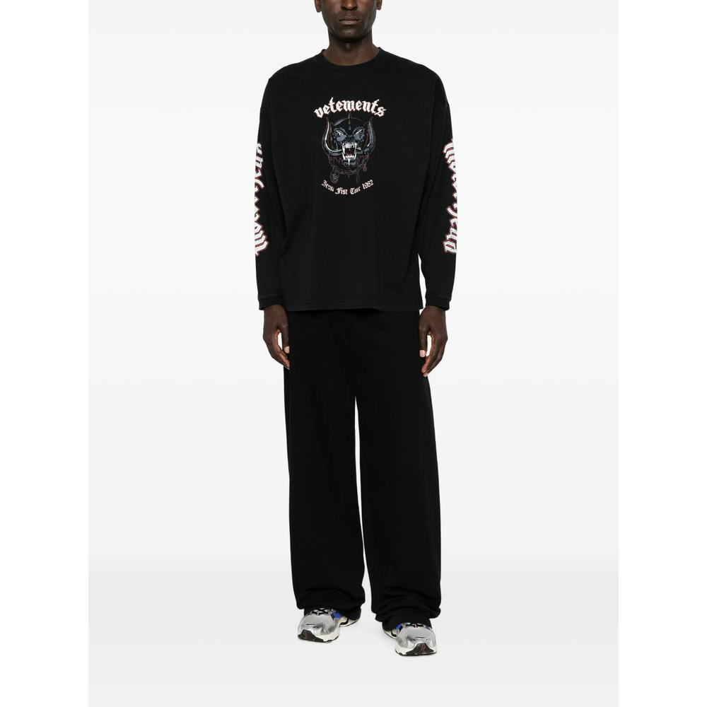 [Vetements] Knitwear FW26 MH27LS243B  BLACK