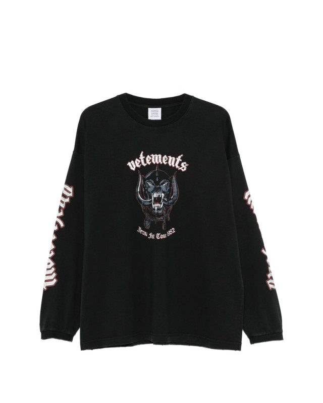 [Vetements] Knitwear FW26 MH27LS243B  BLACK