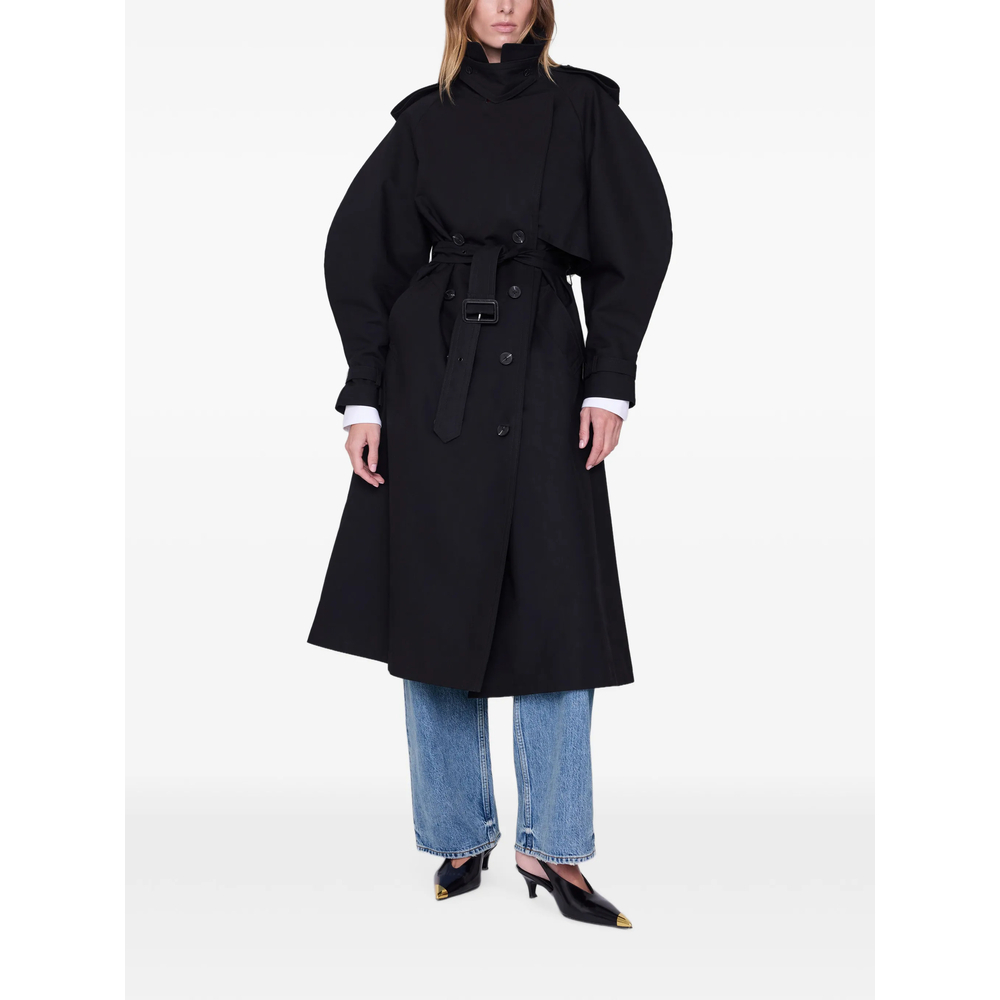 [Anine Bing] Trench Coat FW26 A-01-12442  BLK26