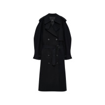 [Anine Bing] Trench Coat FW26 A-01-12442  BLK26