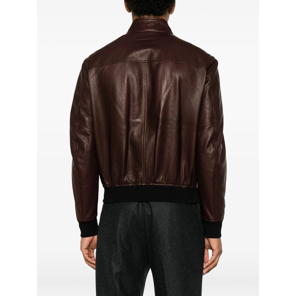 [TAGLIATORE] Leather Jacket FW26 CHI26-06 ICE BAROL