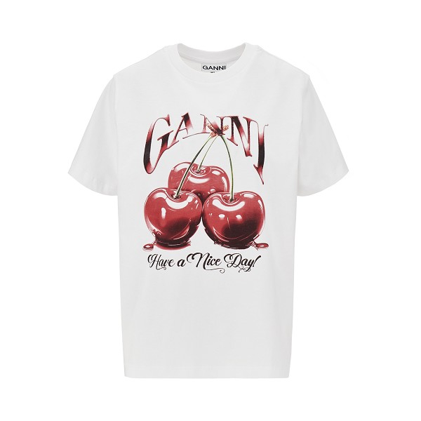 [GANNI] T-shirts FW26 T4004.151-151