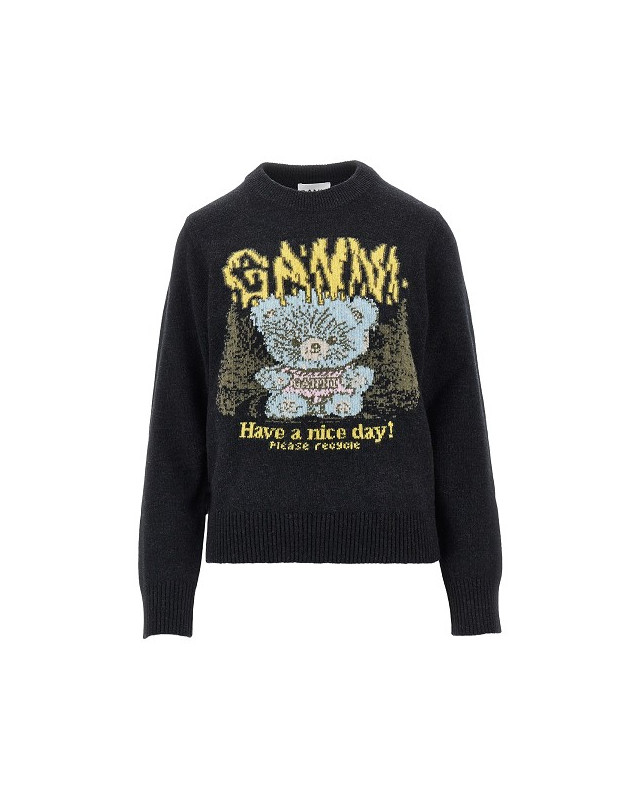 [GANNI] Sweatshirt FW26 A1150058.252-252