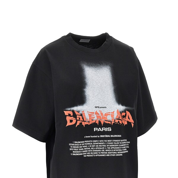 [Balenciaga] T-shirts FW26 871733TUVO41000-1000