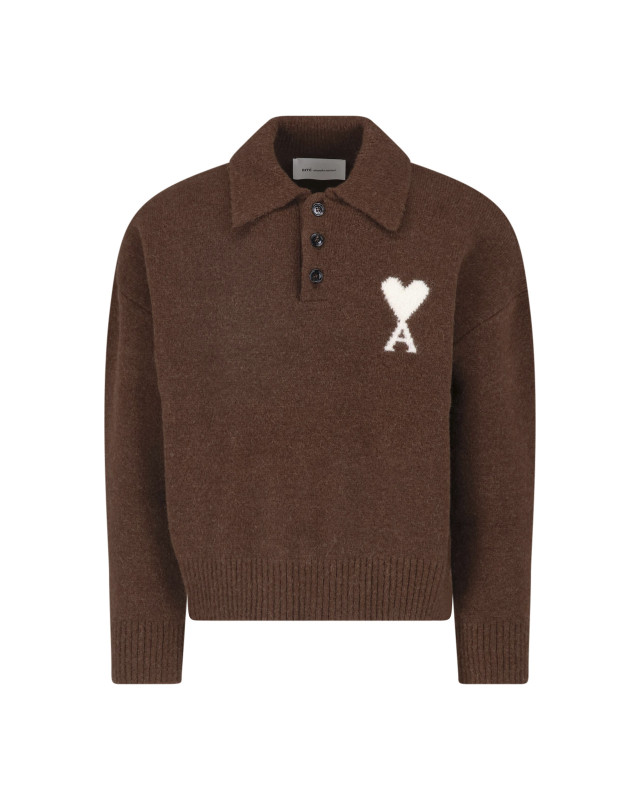 [AMI] Knitwear FW26 UPL408 KN0135A362