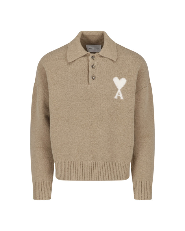 [AMI] Knitwear FW26 UPL408 KN0135A278