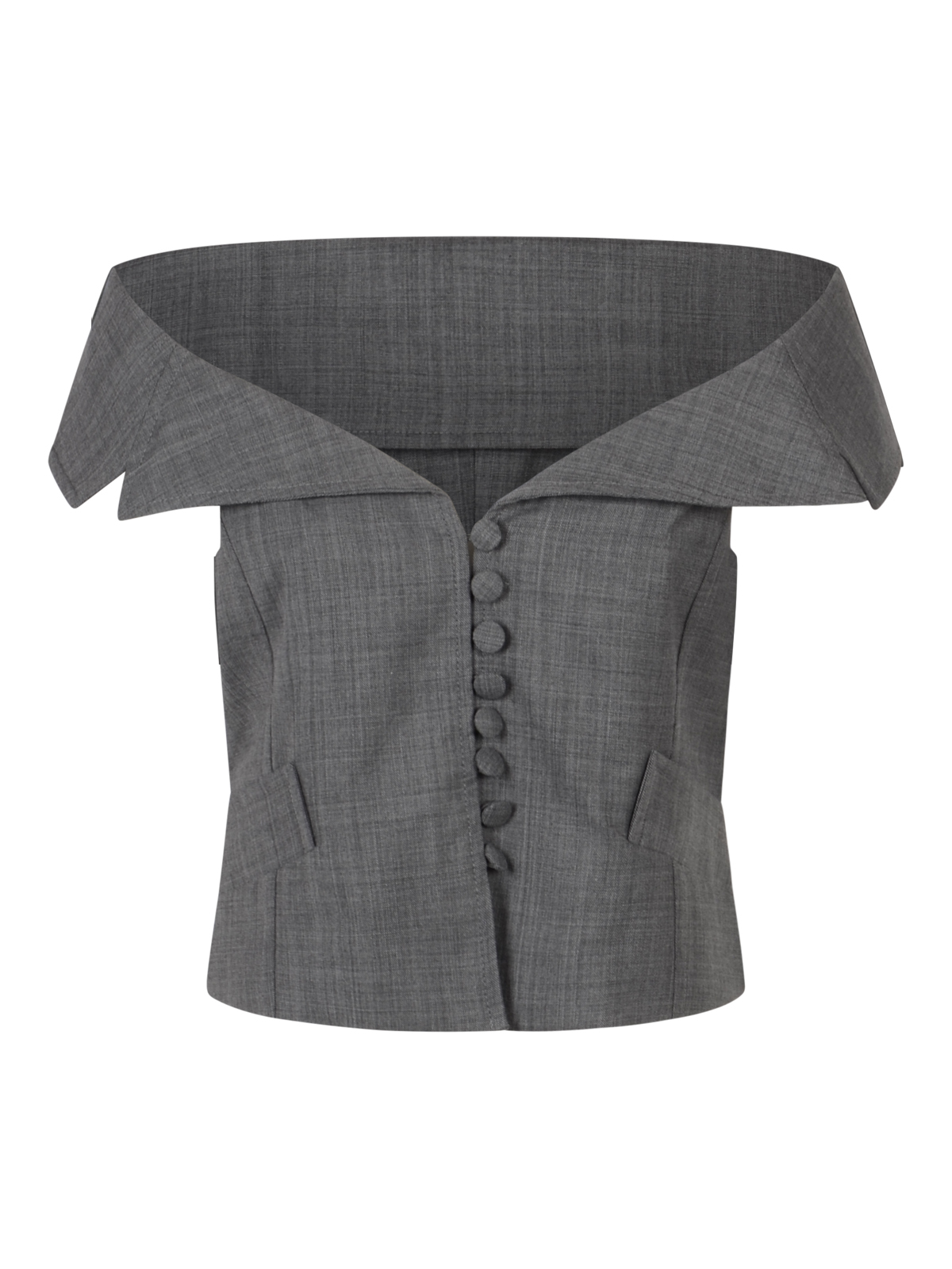 [GANNI] Vest SS26 A1020081252