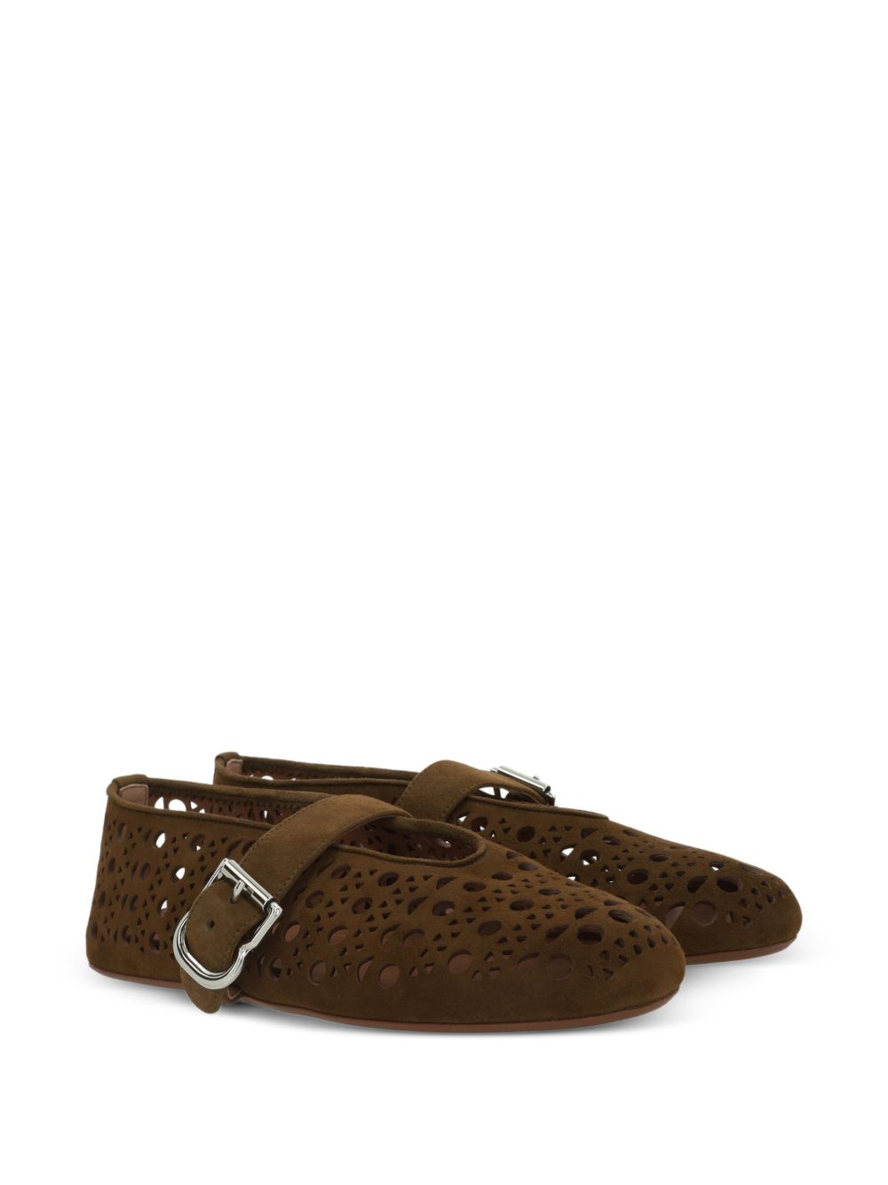[Alaia] Flat shoes FW26 AA3A029C0H53A47