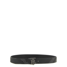 [Burberry] Belt FW26 8125337CHARCOALGRAPHITE