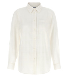 [Burberry] Shirts Long Sleeve FW26 8128113CHALKWHITEIPCHECK