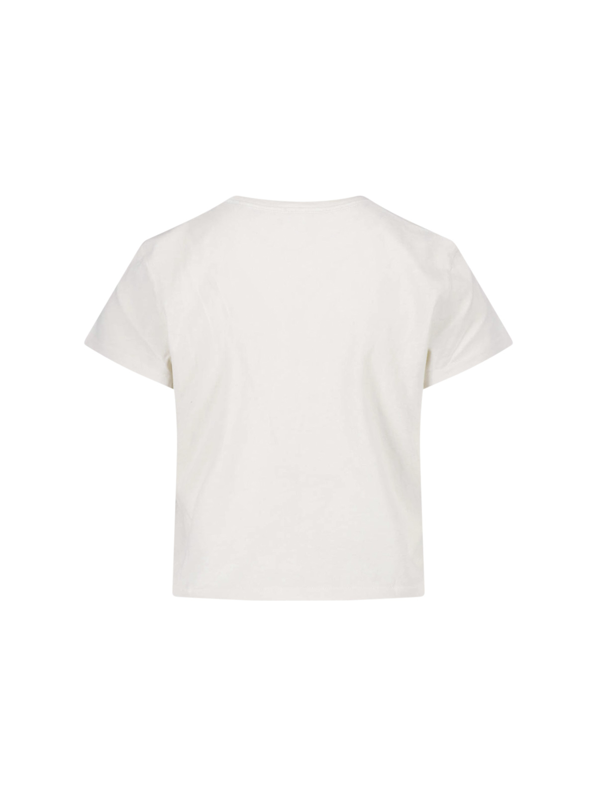 [RE / DONE] T-shirts Short Sleeve FW26 024 02WBXT017VINTAGE WHITE