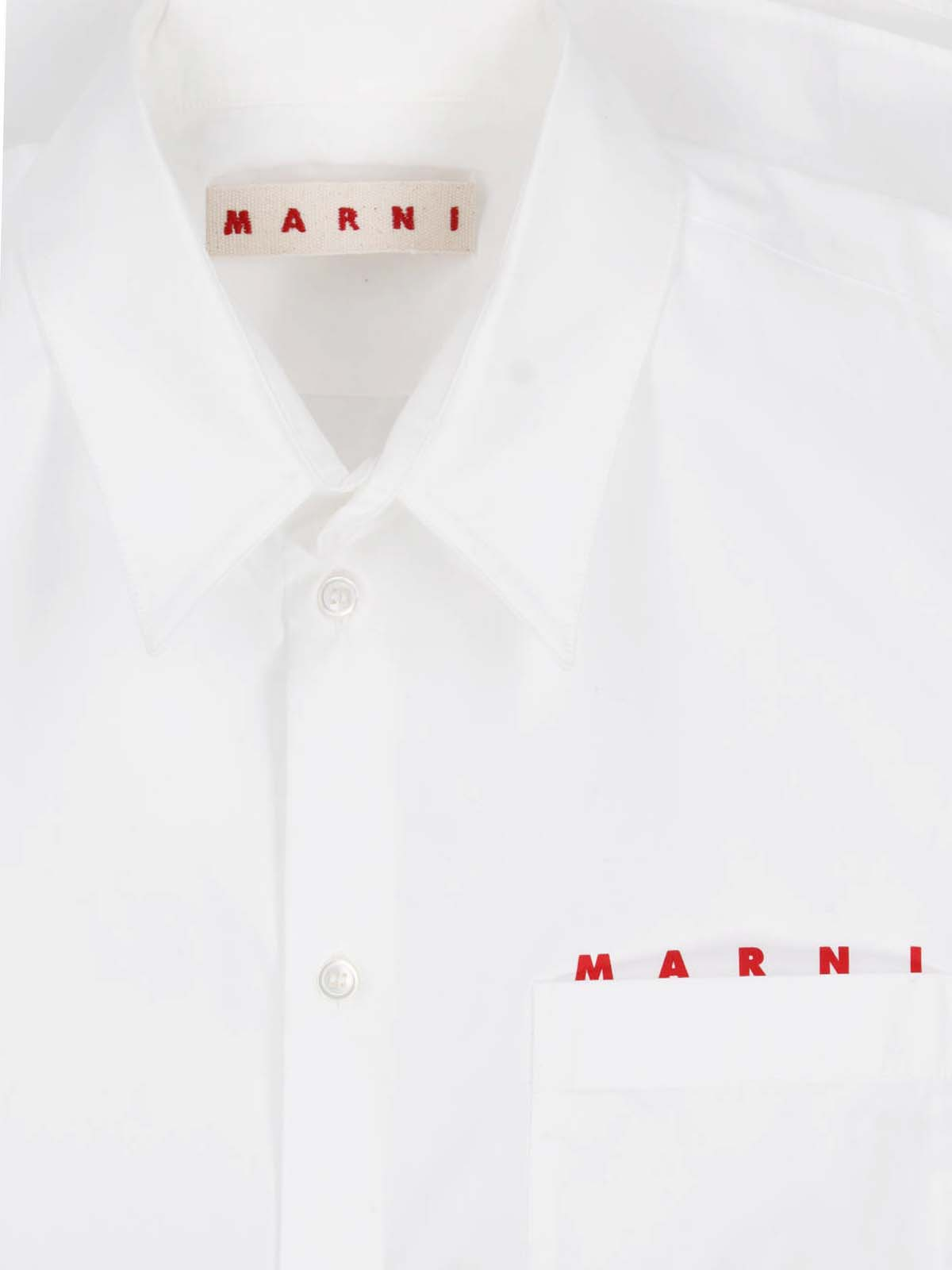 [Marni] Shirts Long Sleeve FW26 CUMU0061P4 USCT88LRW01
