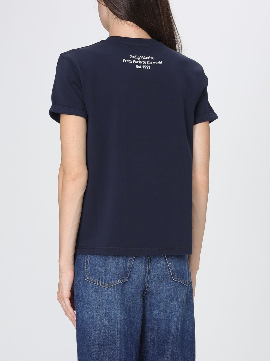 [Zadig & Voltaire] T-shirts Short Sleeve FW26 JWTS02965 404