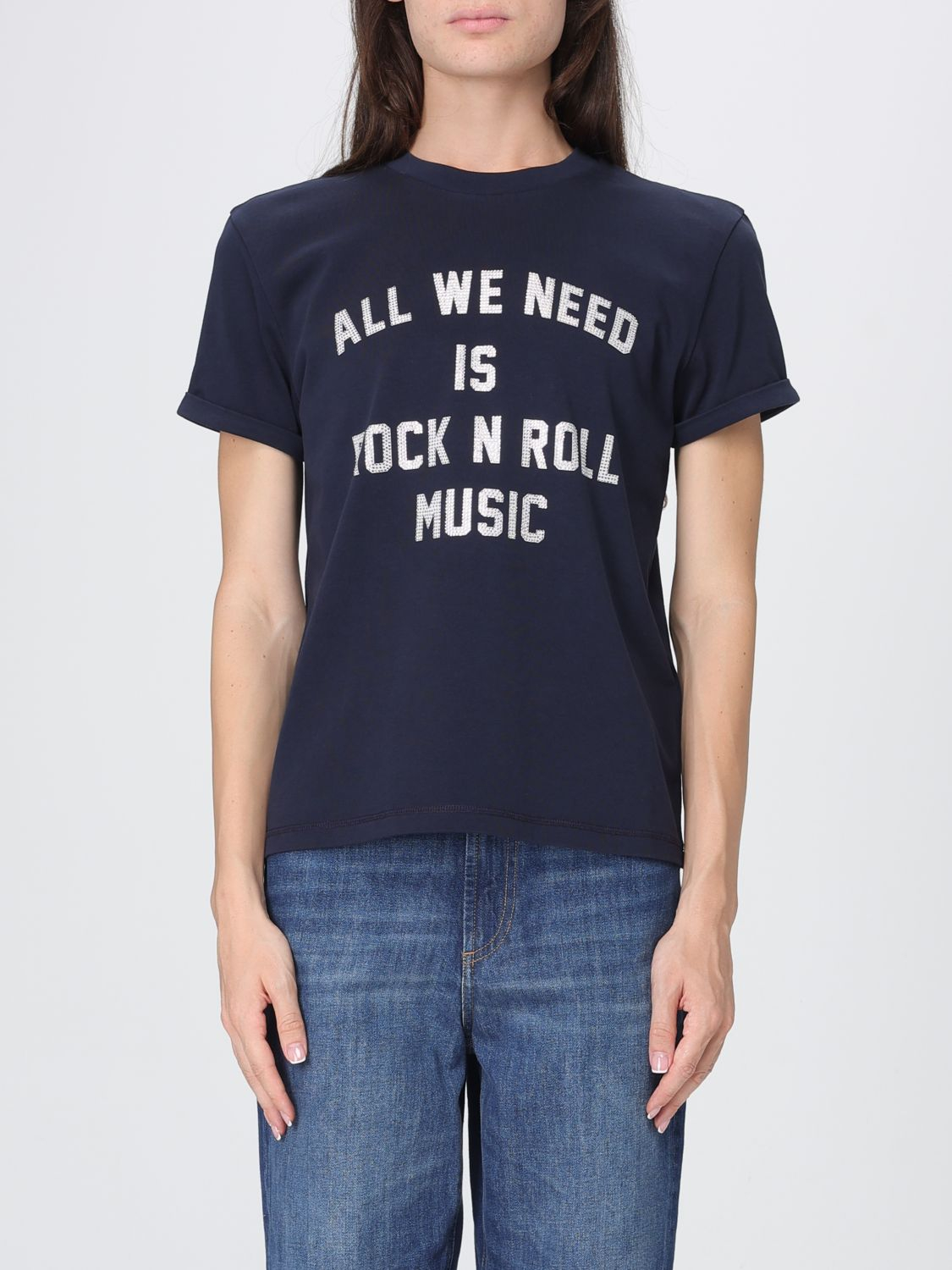 [Zadig & Voltaire] T-shirts Short Sleeve FW26 JWTS02965 404