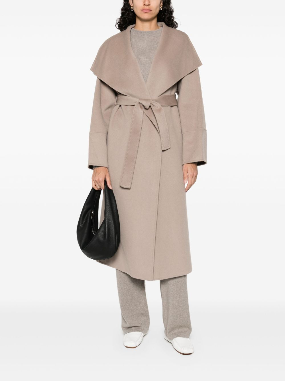 [SOFT GOAT] Coat FW26 FW25SFW102610072DARKSAND