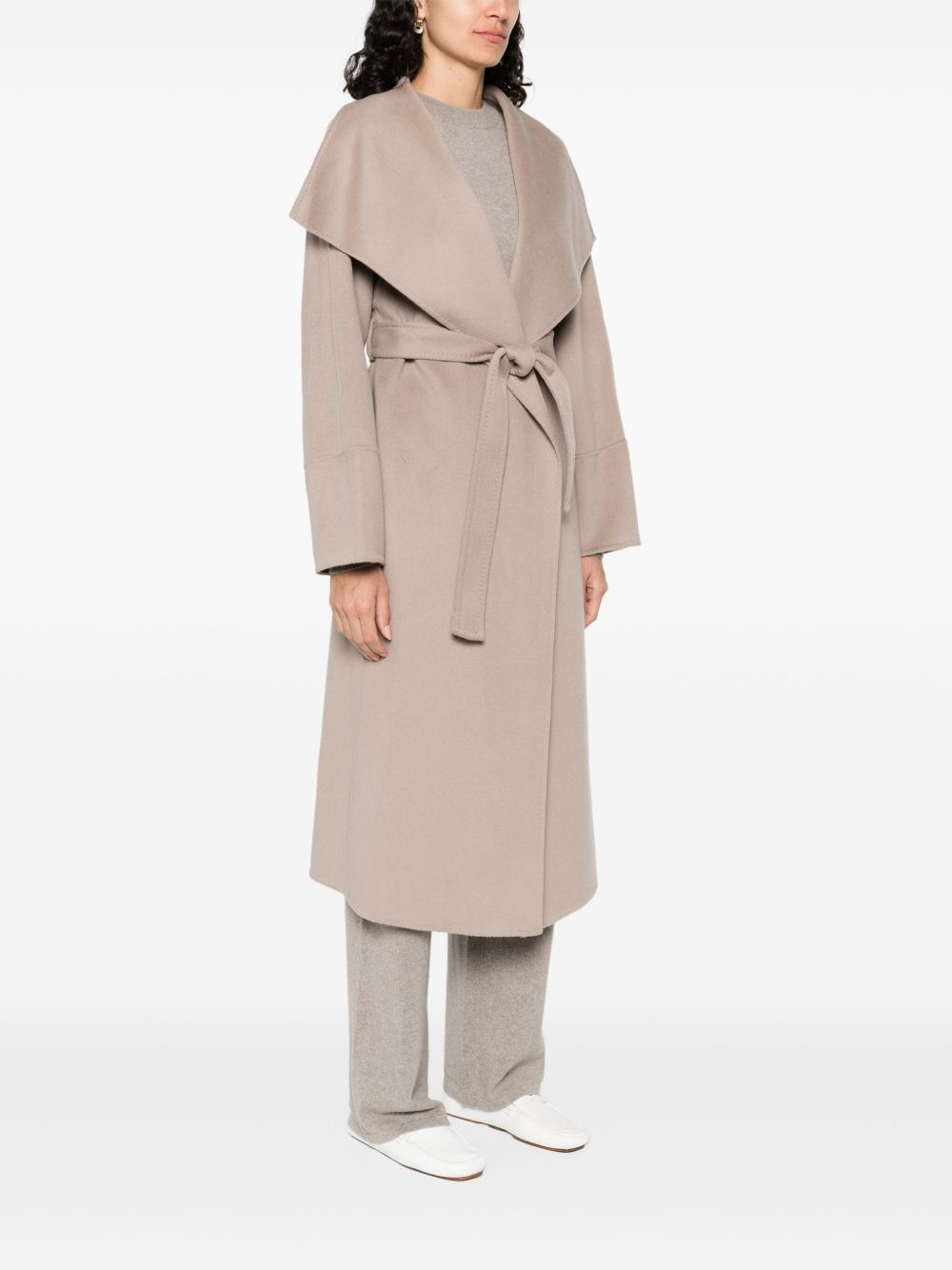 [SOFT GOAT] Coat FW26 FW25SFW102610072DARKSAND