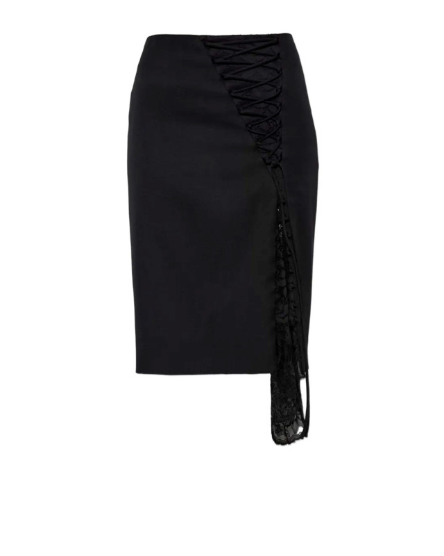 [Alexander McQueen] Midi skirt FW26 A00047QJAAC1000