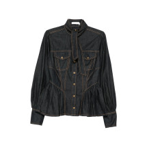 [Zimmermann] Shirts Long Sleeve FW26 9487TF26R  OBLUE