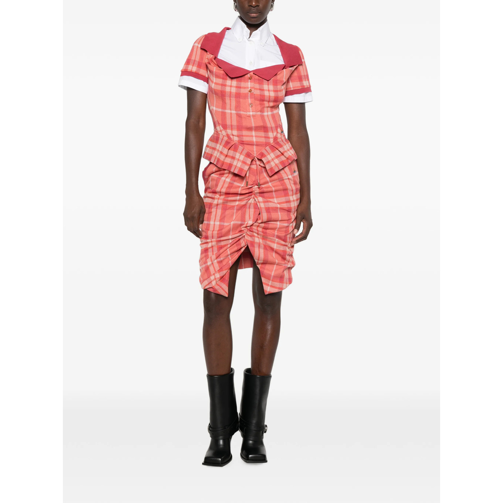 [Vivienne Westwood] Shirts Short Sleeve FW26 1H010006 J00C1 G408