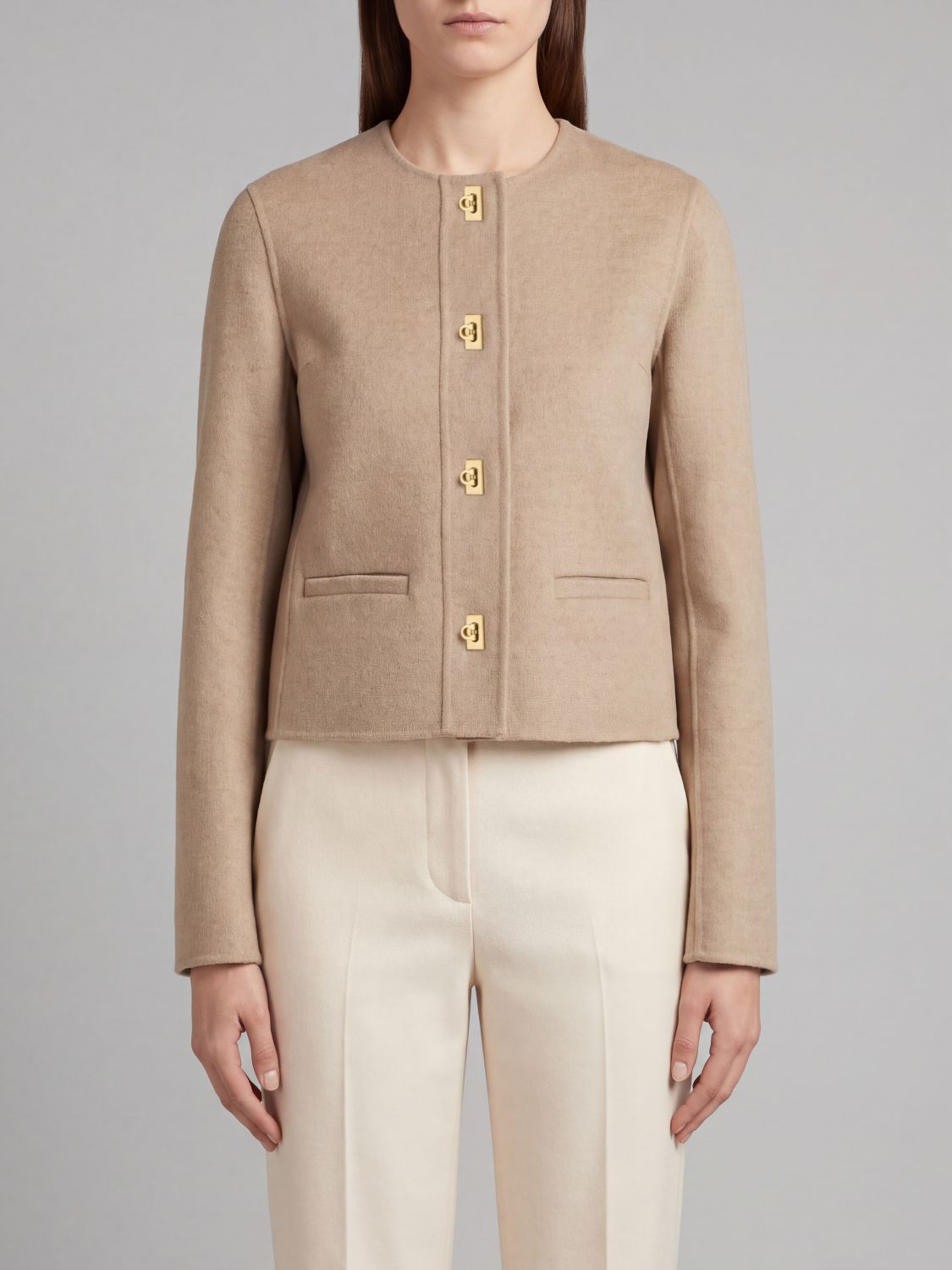 [Ferragamo] Coat FW26 13I627 796648