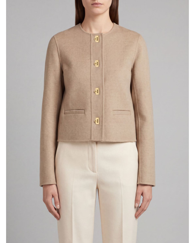 [Ferragamo] Coat FW26 13I627 796648