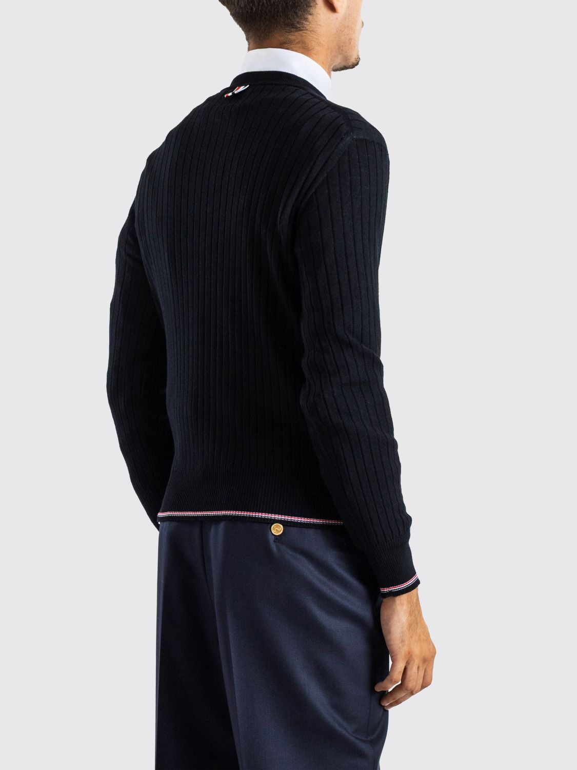 [Thom Browne] Knitwear FW26 MKA585AY1055 001