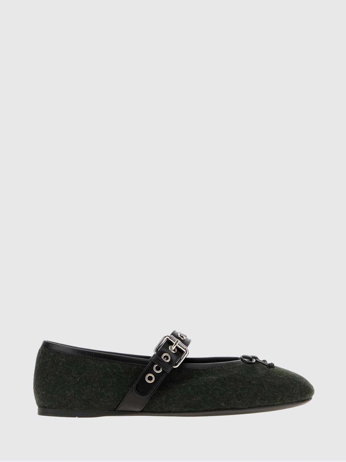[Miu Miu] Flat shoes FW26 5F653EF00517J5 F0466