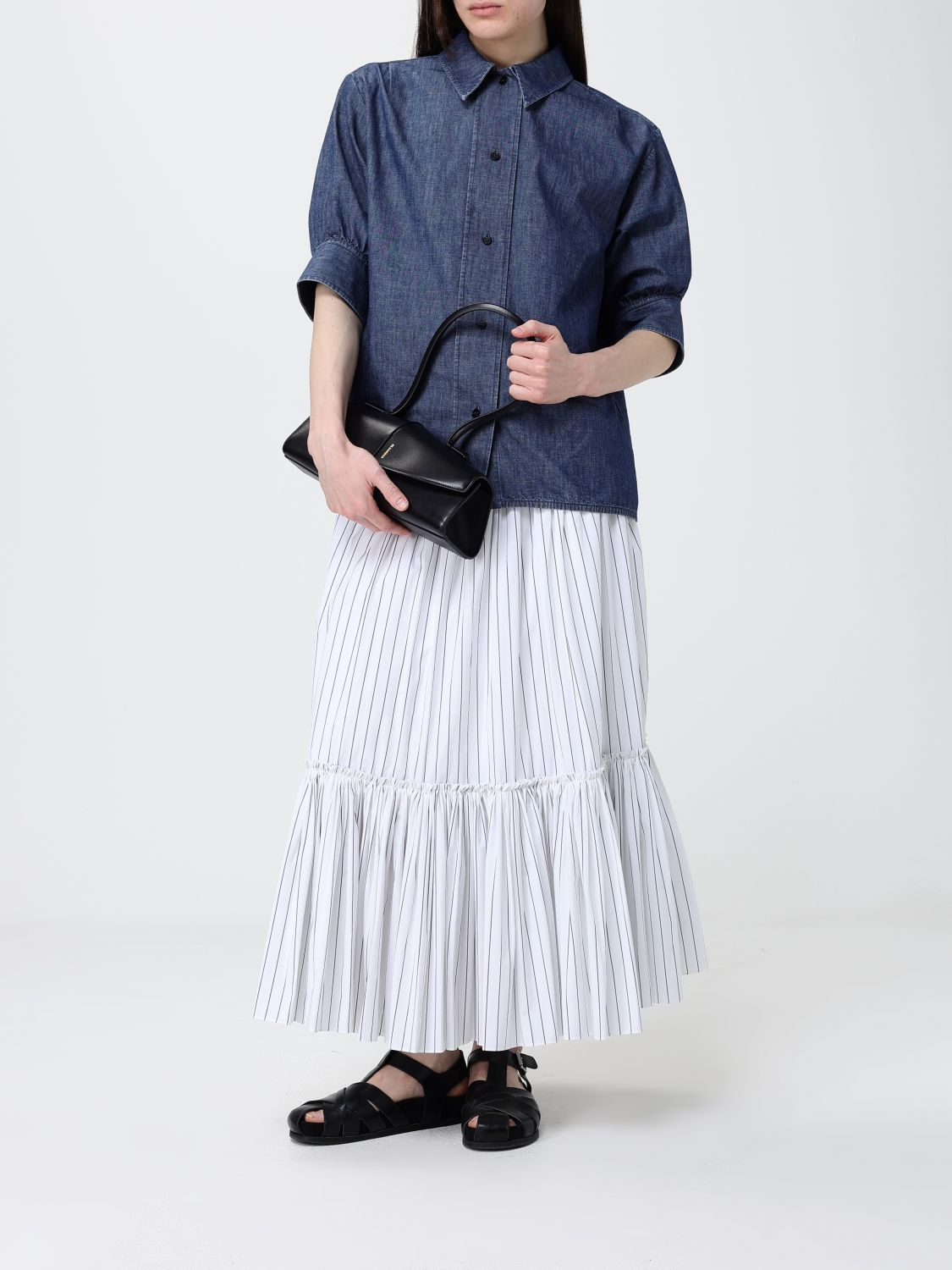 [Jil Sander] Shirts Short Sleeve SS26 J02DL0291J45323 406