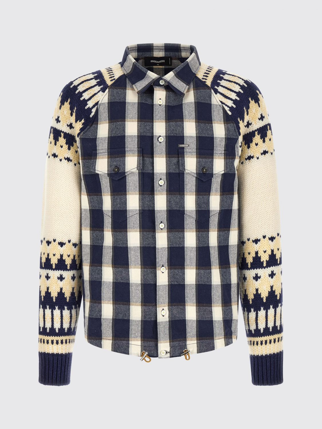 [Dsquared2] Shirts Long Sleeve FW26 S74DM1038D35355 001F