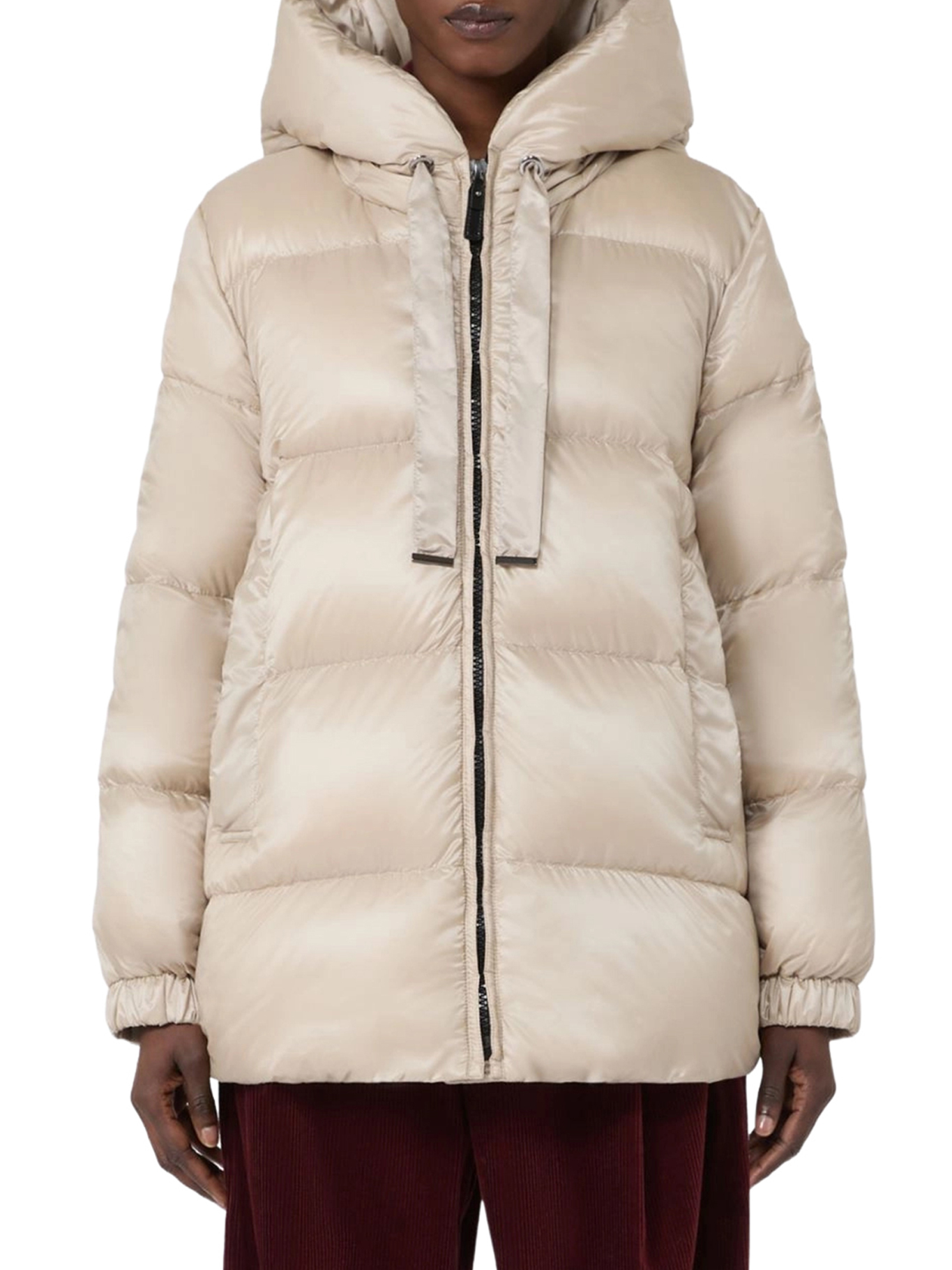 [MAX MARA THE CUBE] Down jacket FW26 2629486085600034 NATURAL ALBINO