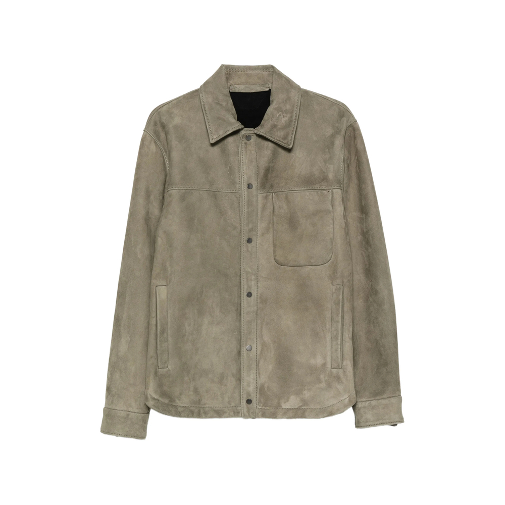 [Santoro] Leather Jacket FW26 51586-U  ARMY