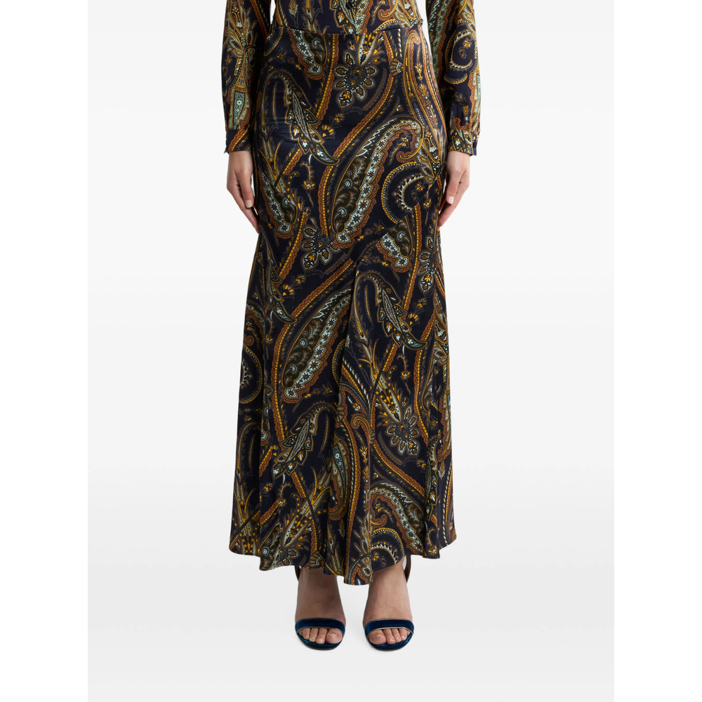 [Etro] Long skirt FW26 99SAD1Q WRFA0231 X0883