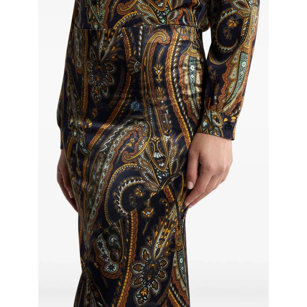 [Etro] Long skirt FW26 99SAD1Q WRFA0231 X0883