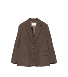 [Nine in the morning] Blazer FW26 9FW26-BEL30  LEGNO