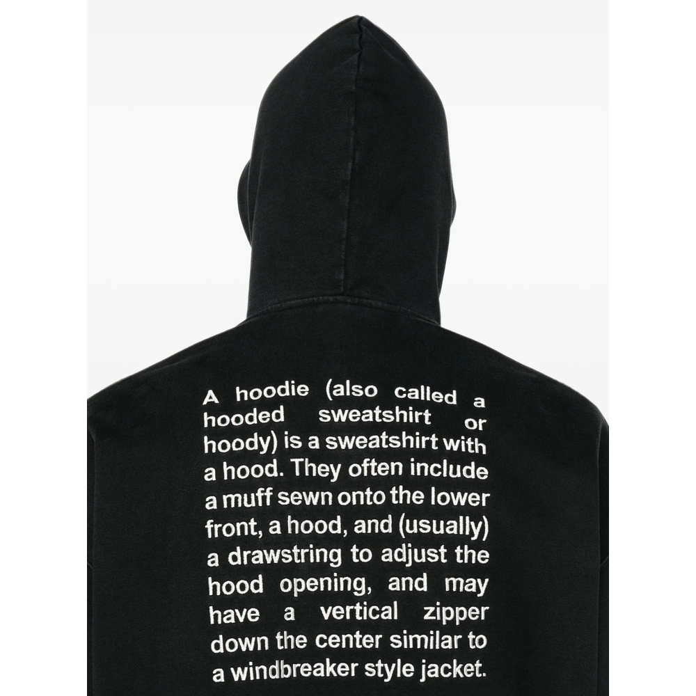 [Vetements] Hoodie FW26 MH27ZU222B  BLACK