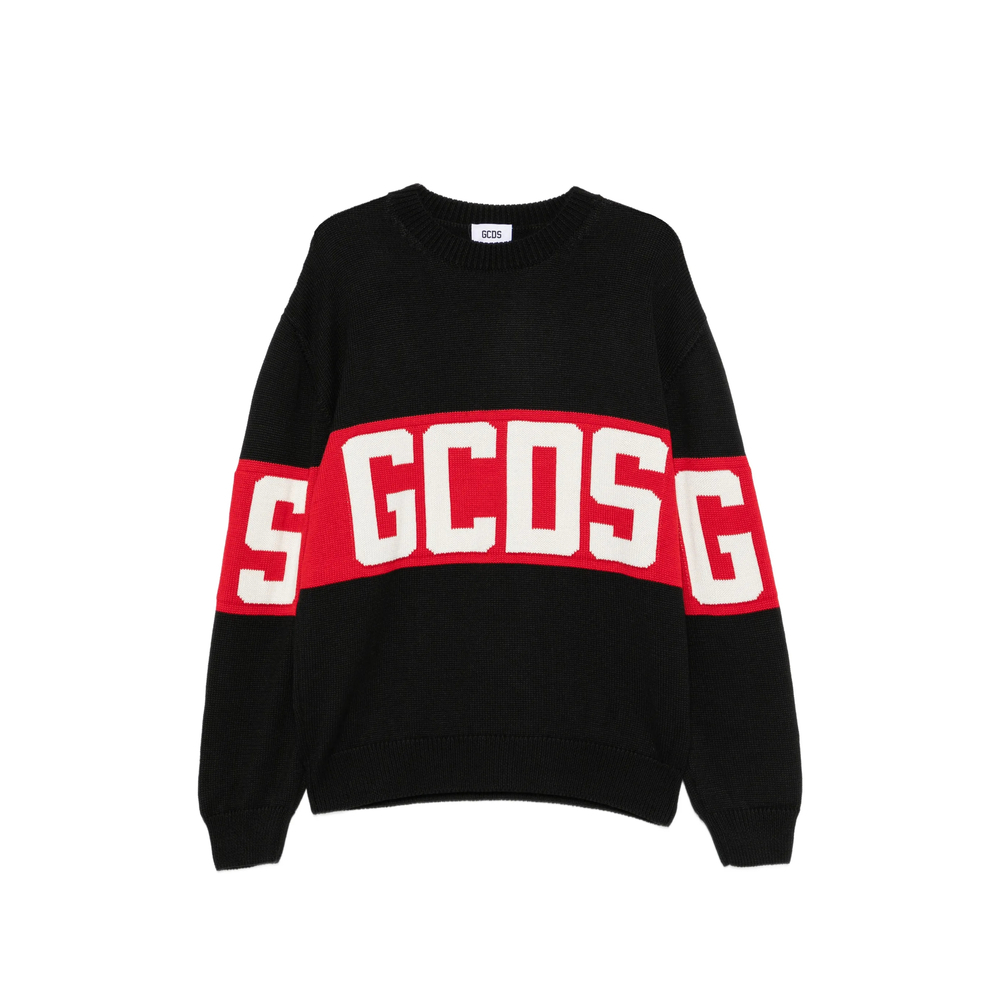 [GCDS] Sweatshirt FW26 Z0MLQF150K155  BLKRE