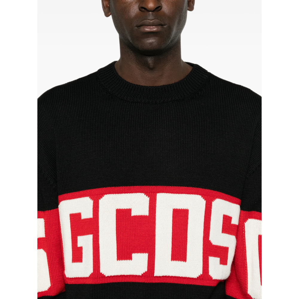 [GCDS] Sweatshirt FW26 Z0MLQF150K155  BLKRE