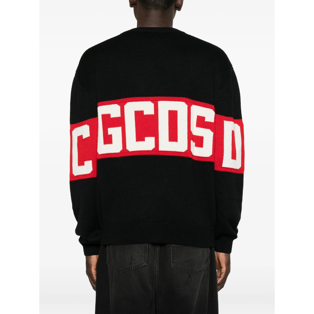 [GCDS] Sweatshirt FW26 Z0MLQF150K155  BLKRE