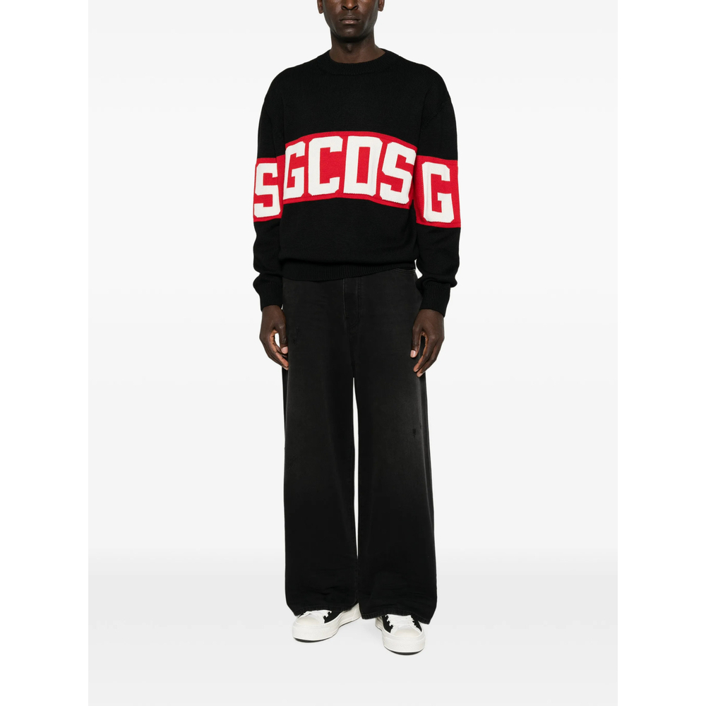 [GCDS] Sweatshirt FW26 Z0MLQF150K155  BLKRE