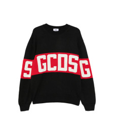 [GCDS] Sweatshirt FW26 Z0MLQF150K155  BLKRE