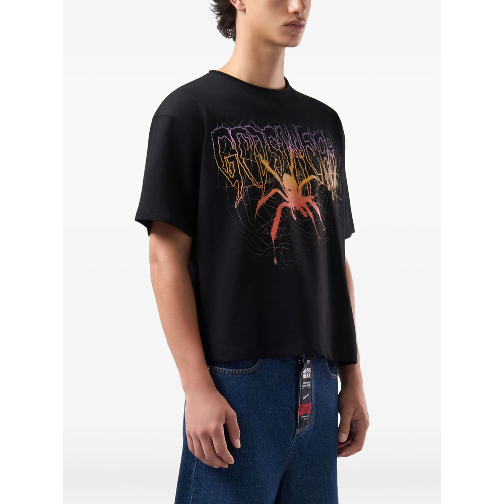 [GCDS] T-shirts Short Sleeve FW26 C2MBQC073J079  BLKOR