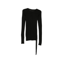 [RICK OWENS DRKSHDW] T-shirts Long Sleeve FW26 DS02F6217 BH 09
