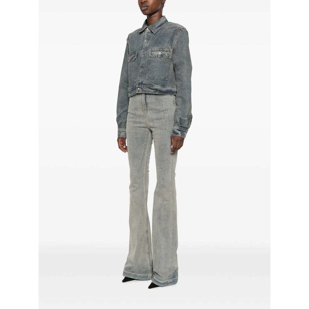 [RICK OWENS DRKSHDW] Denim Jacket FW26 DS02F6702 DMI 56
