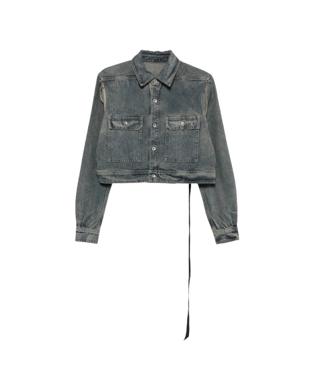 [RICK OWENS DRKSHDW] Denim Jacket FW26 DS02F6702 DMI 56