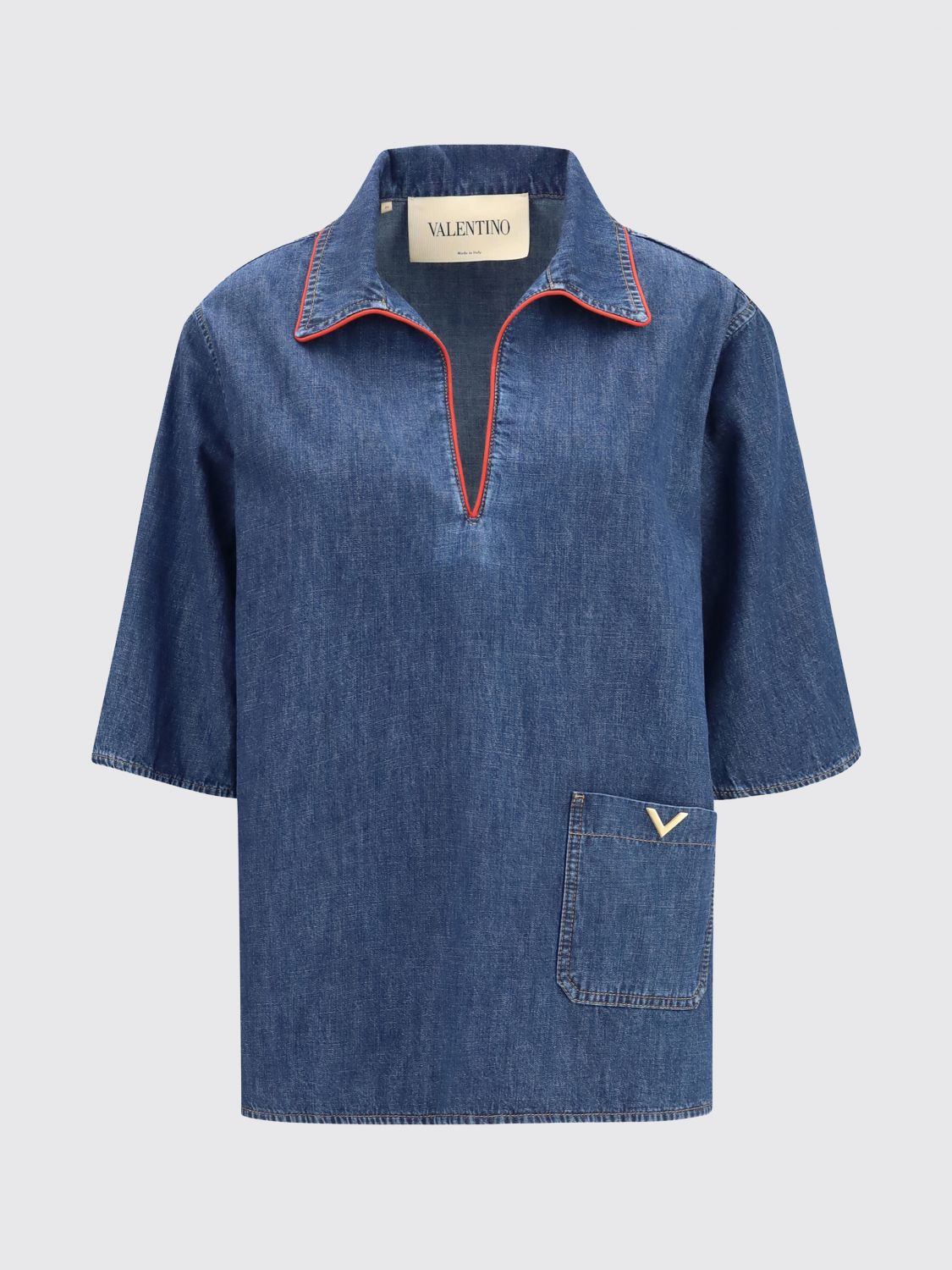 [Valentino Garavani] Shirts Short Sleeve FW26 DB03R9YA 528