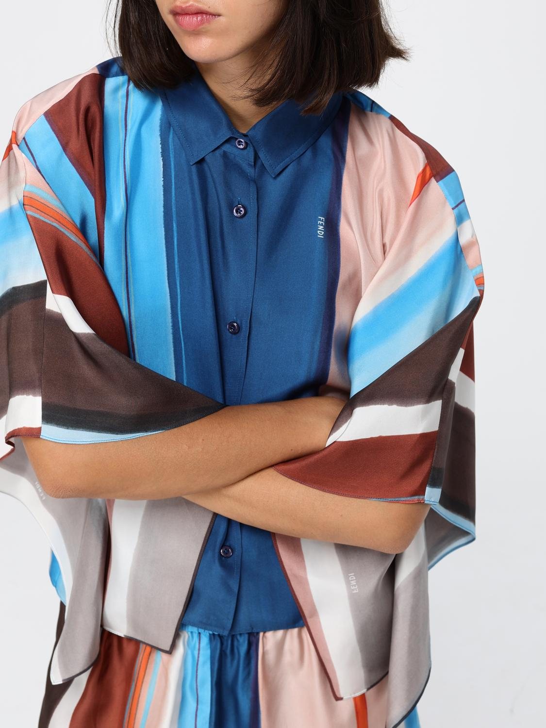 [Fendi] Shirts Long Sleeve FW26 FS8365AMET F1WXC