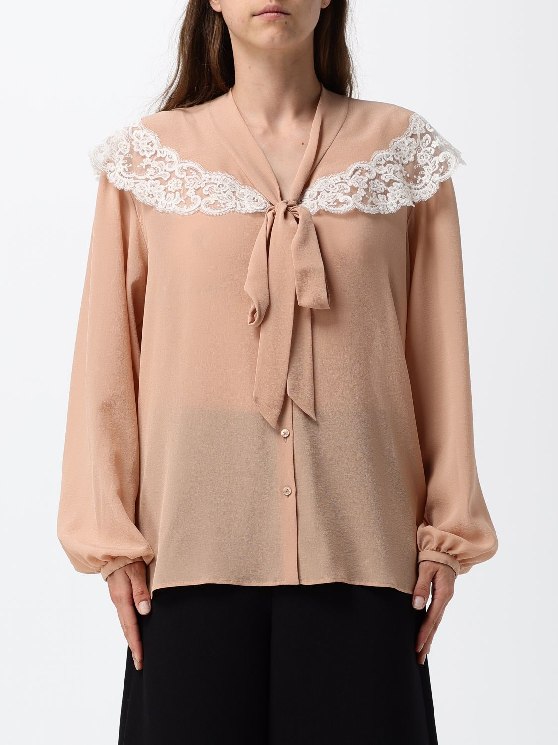 [Chloe] Shirts Long Sleeve FW26 CH26AHT38002 6H7