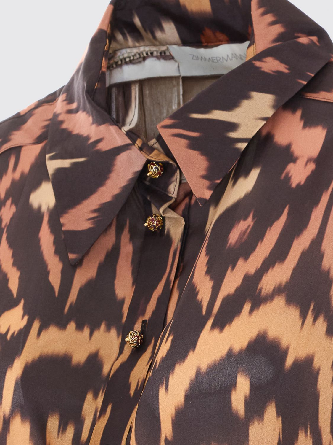 [Zimmermann] Shirts Short Sleeve FW26 8466TSS261CHCL IKT